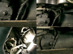 A/Tクーラーラインのオイル漏れについて・・・