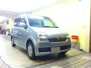 ダイハツムーブ車検納車行ってきました。