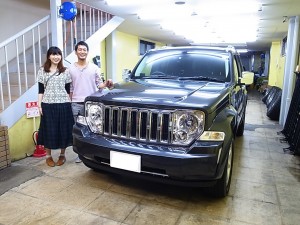 現行チェロキーご納車おめでとうございます！！