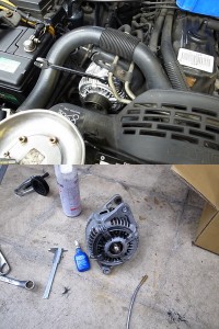 オルタネーター交換の巻!!