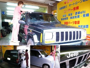 気持ちを込めて洗車してます！！